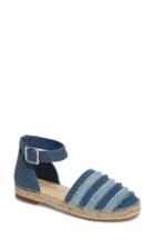 Women's Sole Society Stacie Espadrille Sandal .5 M - Blue