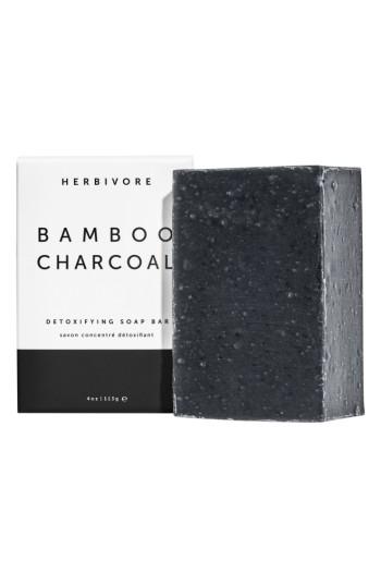 Herbivore Botanicals Bamboo Charcoal Cleansing Bar Soap