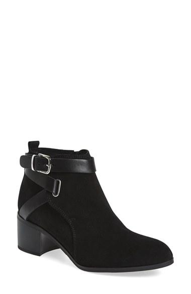 Women's Charles David 'gianni' Buckle Strap Bootie