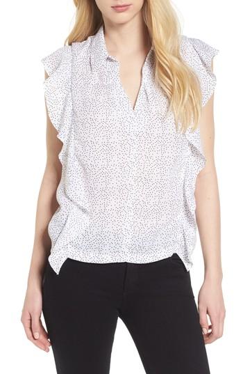 Women's Bishop + Young Chloe Ruffle Top - Ivory