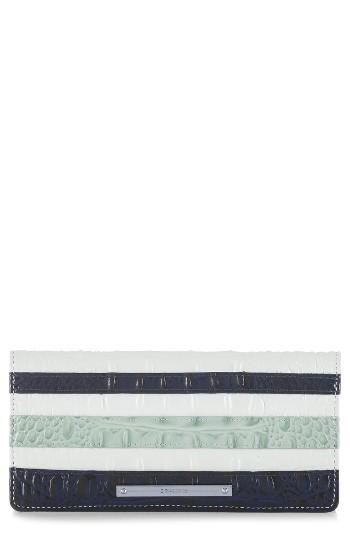Women's Brahmin Ady Croc Embossed Leather Wallet -