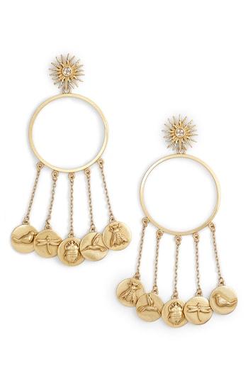 Women's Vince Camuto Circle Charm Drop Earrings