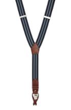 Men's Magnanni Diplomat Suspenders, Size - Navy / Blue