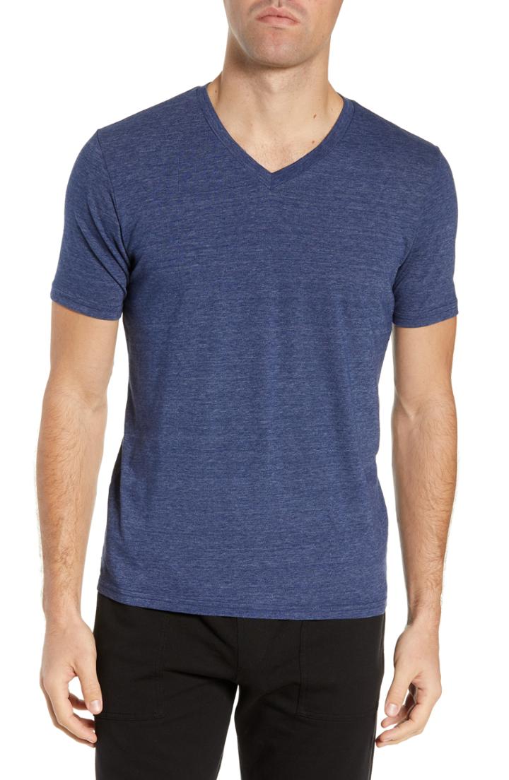 Men's Goodlife Triblend Classic Slim Fit T-shirt - Blue