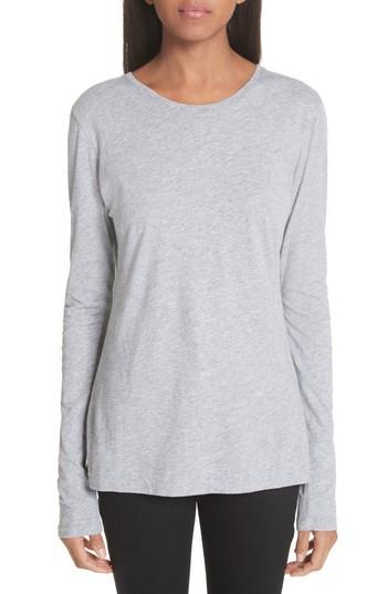 Women's Adam Lippes Crewneck Tee - Grey