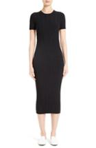 Women's Helmut Lang Cutout Back Rib Knit Dress