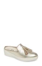 Women's Fitflop Superskate Tasseled Loafer Mule M - Metallic