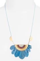Women's Sandy Hyun Tucson Feather Pendant Necklace