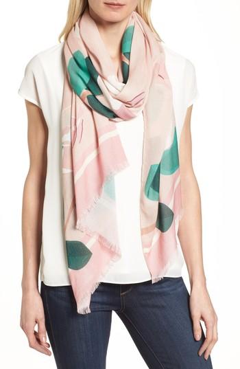 Women's Kate Spade New York Magnolia Scarf, Size - Pink