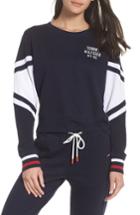 Women's Tommy Hilfiger Cropped Pullover - Blue