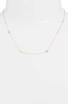 Women's Bony Levy Harlowe Short Diamond Station Necklace (nordstrom Exclusive)