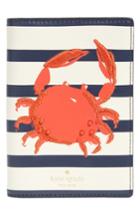 Kate Spade New York Shore Thing - Crab Leather Passport Holder - Red