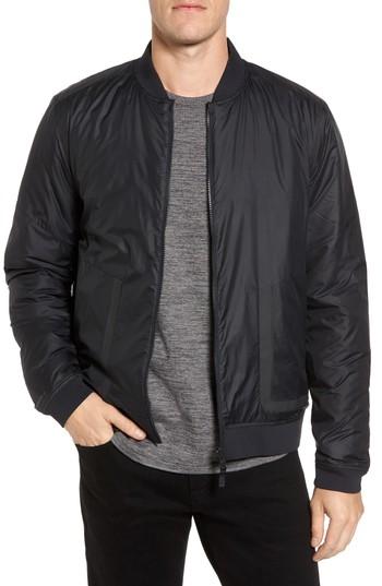 Men's Under Armour Sportstyle Reactor Reversible Bomber Jacket - Black