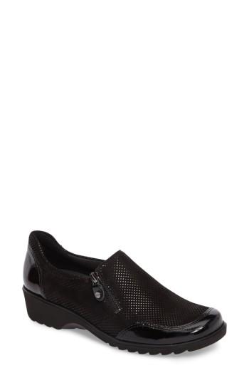 Women's Ara Athena Flat M - Black