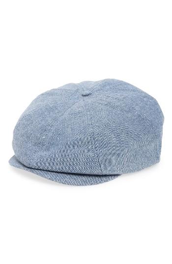 Men's Brixton Brood 8 Driving Cap - Blue