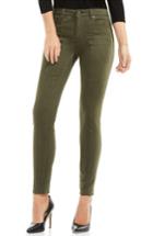 Women's Two By Vince Camuto D-luxe Stretch Twill Moto Jeans - Green