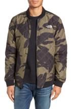 Men's The North Face Jester Reversible Bomber Jacket, Size - Green