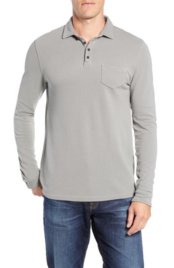 Men's M.singer Fit Long Sleeve Pique Polo