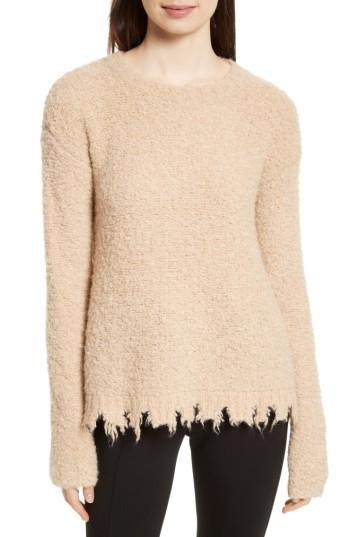 Women's Atm Anthony Thomas Melillo Destroyed Hem Sweater