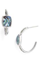 Women's Judith Jack Abalone Hoop Earrings