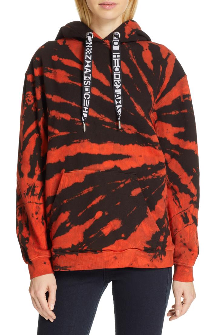 Women's Proenza Schouler Pswl Tie Dye Hoodie - Red