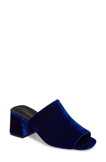 Women's Jeffrey Campbell 'perpetua' Open Toe Mule M - Blue