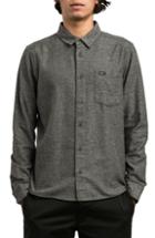 Men's Rvca Get Rhythm Woven Shirt - Grey