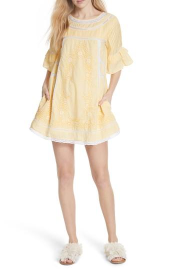 Women's Free People Sunny Day Dress - Yellow