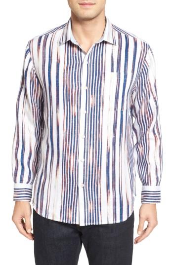 Men's Tommy Bahama Brush Stroke Breezer Linen Sport Shirt