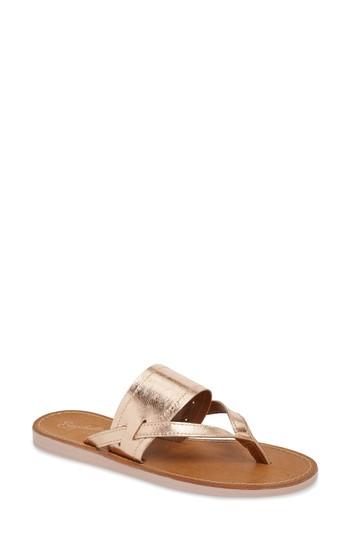 Women's Seychelles Mosaic Thong Sandal M - Pink