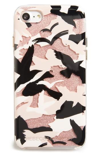 Rebecca Minkoff Camo Bird Iphone 7/8 Case - Orange