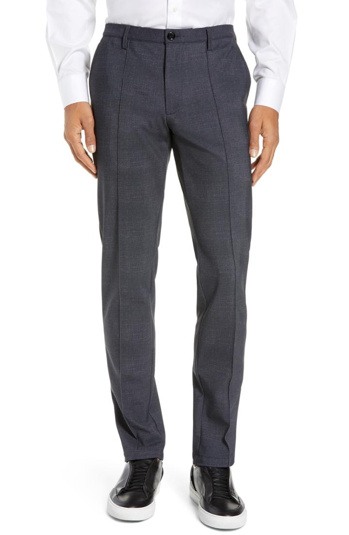 Men's Boss Kaito Stretch Jersey Pants R - Grey