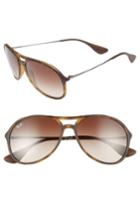Men's Ray-ban Youngster 59mm Aviator Sunglases - Brown