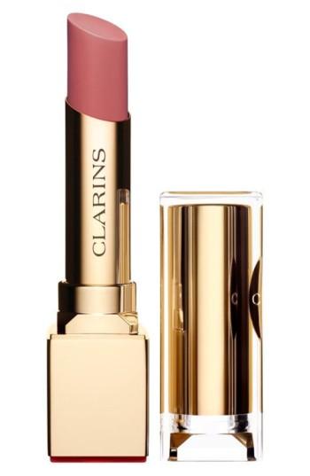 Clarins Rouge Eclat Lipstick .1 Oz - 18 Strawberry Sorbet