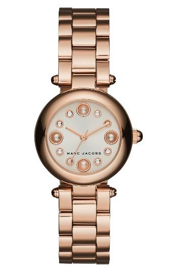 Women's Marc Jacobs Dotty Bracelet Watch, 25mm