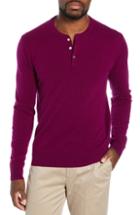 Men's Bonobos Slim Fit Cashmere Henley Sweater - Purple