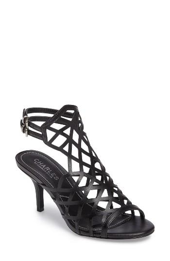 Women's Charles By Charles David Nadya Laser Cut Cage Sandal