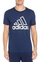 Men's Adidas Badge Of Sport Graphic T-shirt - Blue