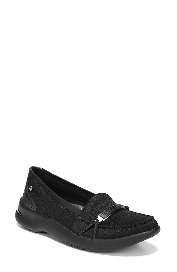 Women's Bzees Abby Cloud Technology Loafer .5 M - Black