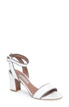 Women's Tabitha Simmons Leticia Profilo Ankle Strap Sandal Us / 35eu - White