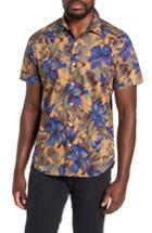 Men's Bonobos Riviera Slim Fit Sport Shirt R - Orange