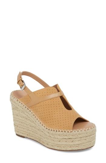 Women's Linea Paolo Everyly Espadrille Wedge Sandal M - Beige