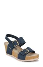 Women's Mephisto Lissandra Platform Wedge Sandal M - Blue