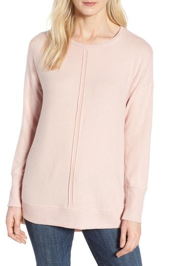 Women's Gibson Cozy Fleece Tunic - Pink