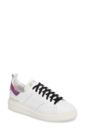 Women's Golden Goose Starter Low Top Sneaker Eu - White