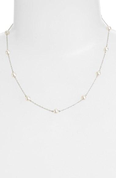 Women's Mikimoto Chain & Pearl Necklace