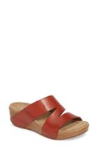 Women's Dansko Lacee Slide Sandal .5-9us / 39eu M - Red