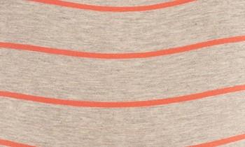 Women's Everly Grey Jonelle Stripe Maternity/nursing Top - Orange