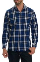 Men's Robert Graham Auden Print Sport Shirt, Size - Blue