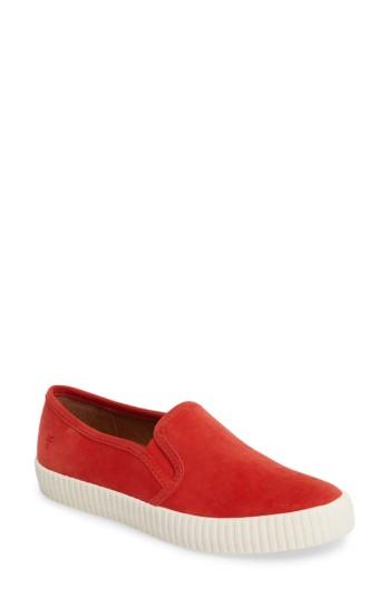 Women's Frye Camille Slip-on Sneaker M - Red